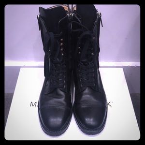 manolo blahnik combat boots